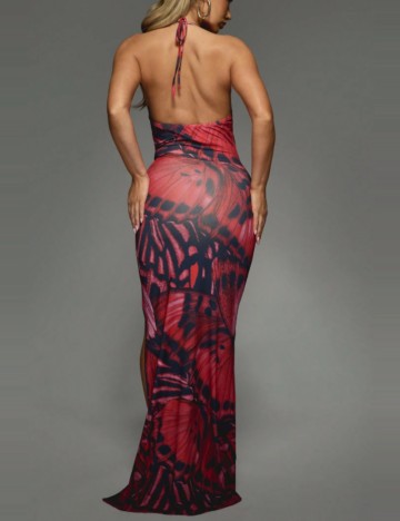 Rochie maxi Shein, mix culori
