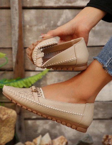 Pantofi Shein, bej