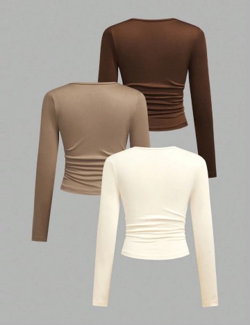 Set Bluze Shein Curve+, mix culori