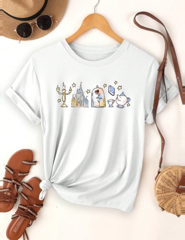 Tricou Shein, alb