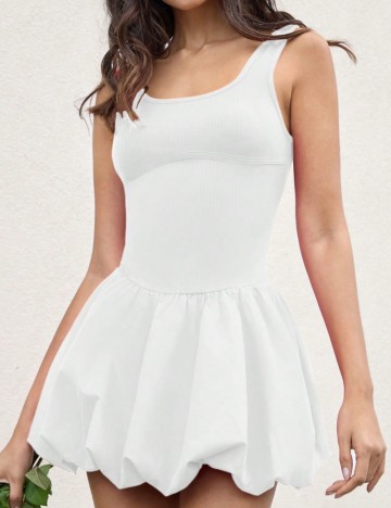 Rochie mini Shein, alb