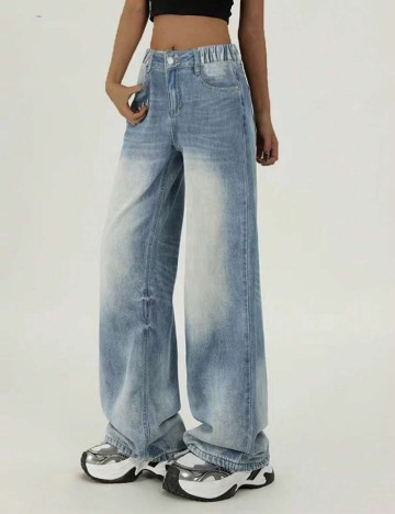 Jeans Shein, albastru