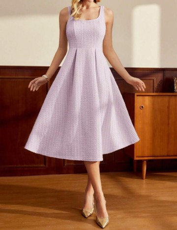Set rochie și bolero Shein, mov