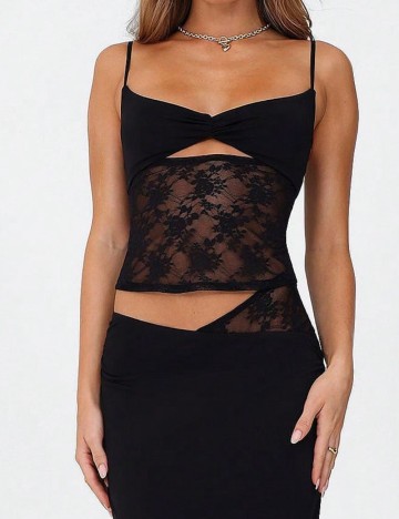 Top Shein, negru