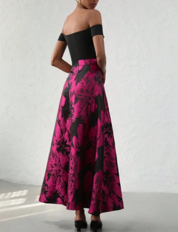 Rochie midi Shein, mix culori