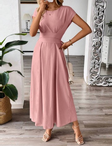 Rochie maxi Shein, roz