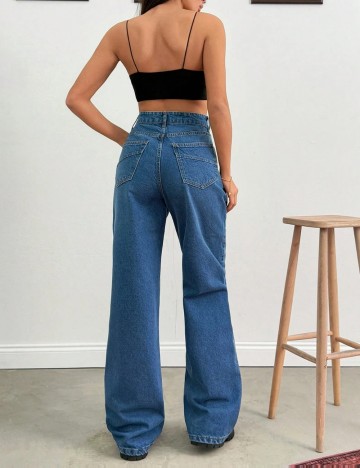 Jeans Shein, albastru