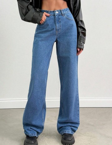 Jeans Shein, albastru