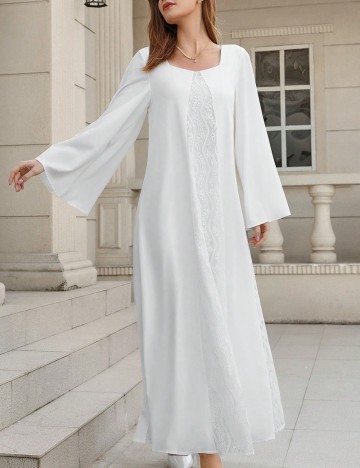 Rochie maxi Shein, alb