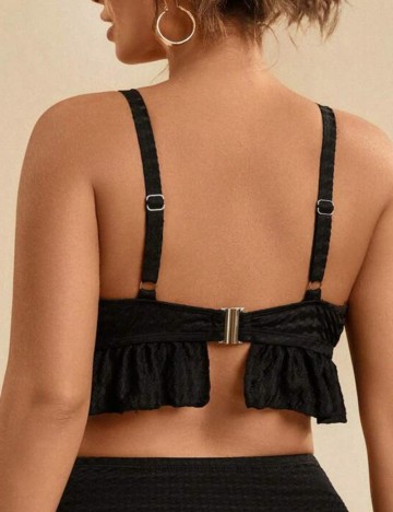 Sutien de baie Shein Curve+, negru