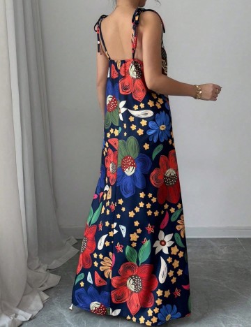 Rochie maxi Shein, mix culori