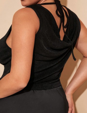 Maiou Shein Curve+, negru