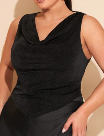 Maiou Shein Curve+, negru
