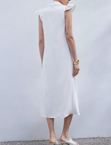 Rochie maxi Shein, alb
