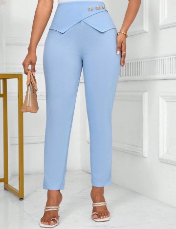 Pantaloni Shein, albastru