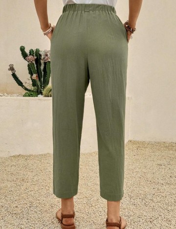 Pantaloni Shein, verde
