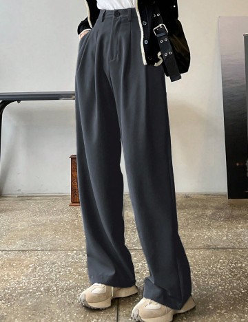 Pantaloni Shein, gri