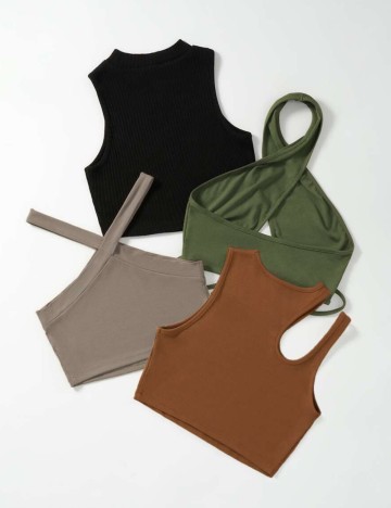 Set topuri Shein, mix culori