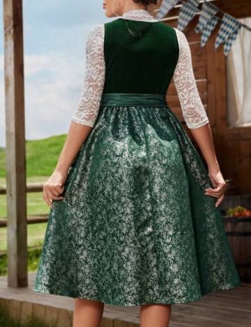 Rochie midi Shein, verde