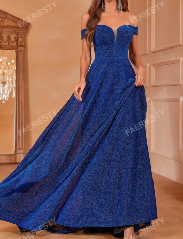 Rochie de ocazie Shein, albastru