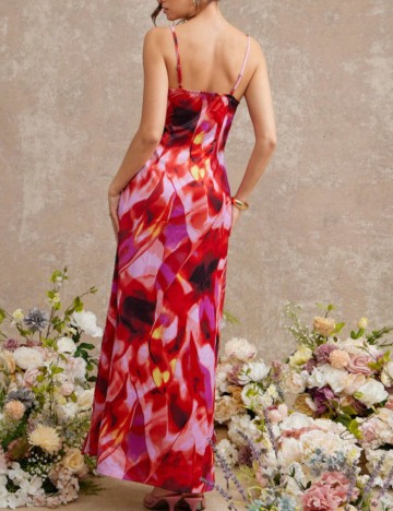 Rochie midi Shein, mix culori