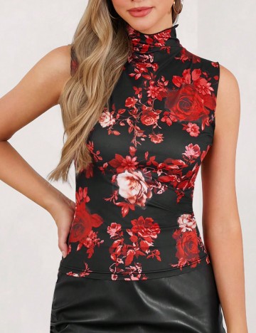 Top Shein, mix culori