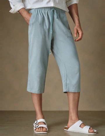 Pantaloni 3/4 MANFINITY by Shein, verde