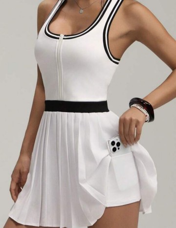 Rochie mini Shein, alb