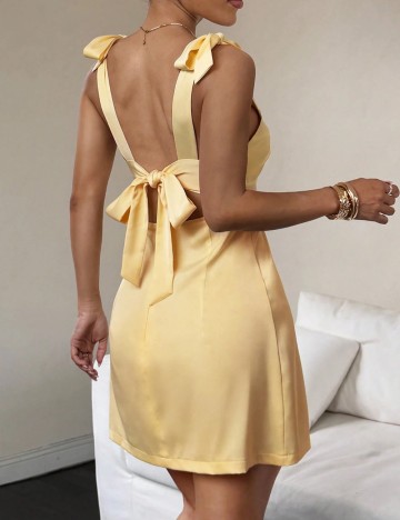 Rochie mini Shein, galben