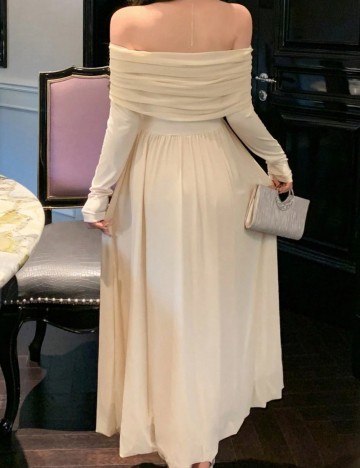 Rochie midi DAZY by Shein, bej