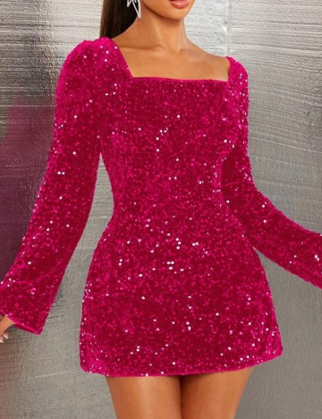 Rochie mini Shein, roz
