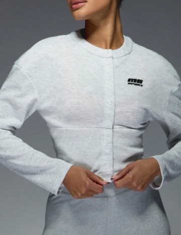 Bluză cu nasturi Missguided by Shein, gri