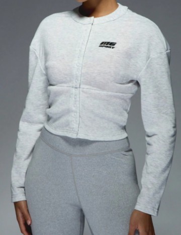 Bluză cu nasturi Missguided by Shein, gri