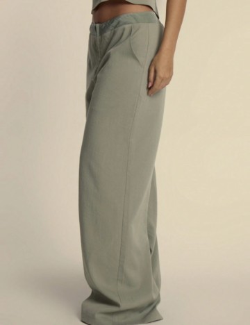 Pantaloni MUSERA by Shein, verde