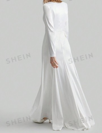 Rochie maxi Shein, alb