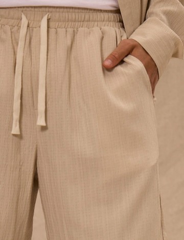 Pantaloni scurți MUSERO by Shein, bej