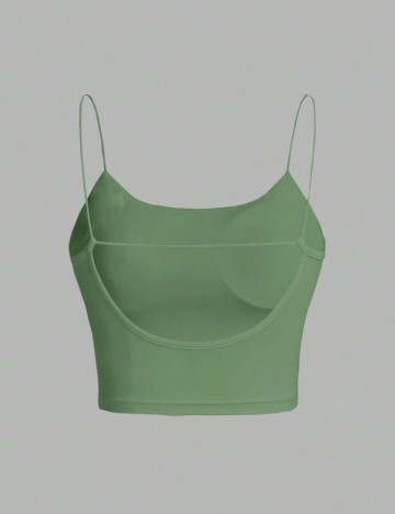 Top Shein, verde