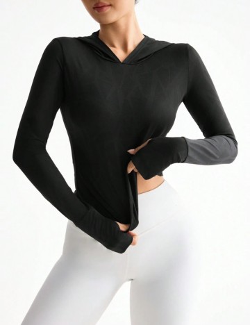 Hanorac Shein, negru