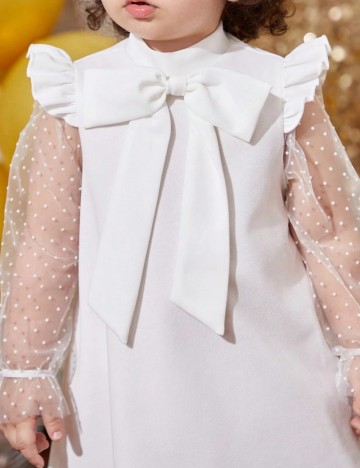 Rochie Shein, alb