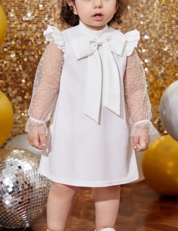 Rochie Shein, alb