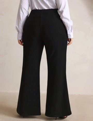 Pantaloni Shein Curve+, negru