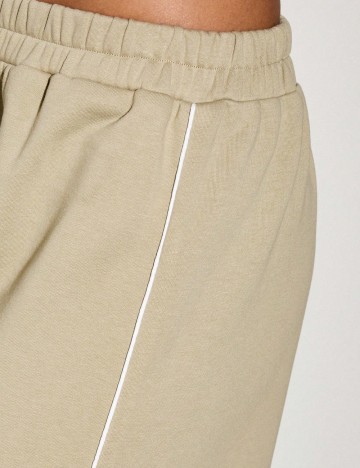 Pantaloni de trening AIIRZ by Shein, bej