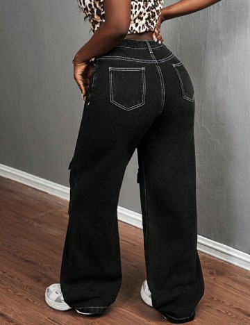 Jeans Shein, negru