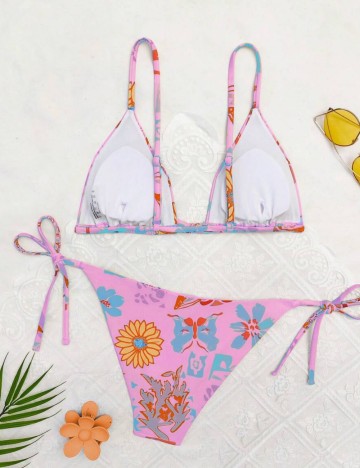 Costum de baie Shein, mix culori