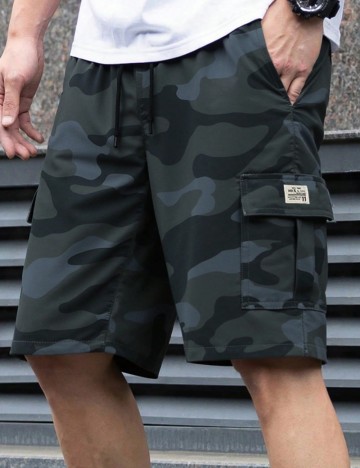 Pantaloni scurți MANFINITY by Shein, mix culori