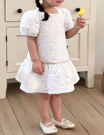 Rochie Shein, alb