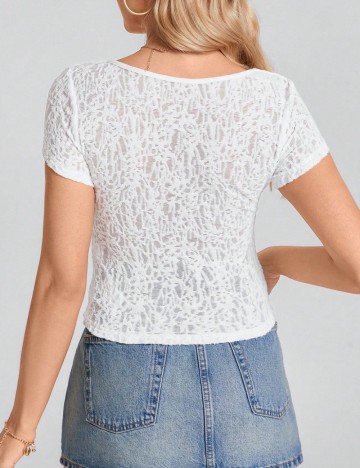 Tricou Shein, alb