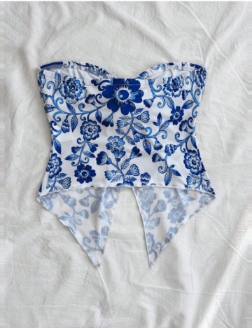 Top Shein, mix culori