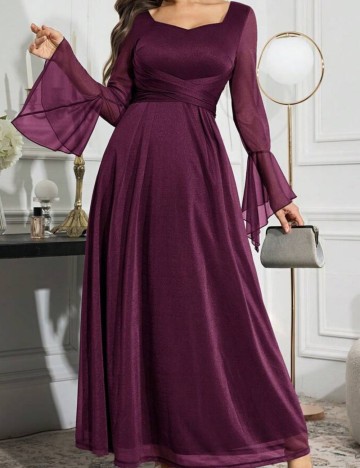 Rochie de ocazie Shein, mov