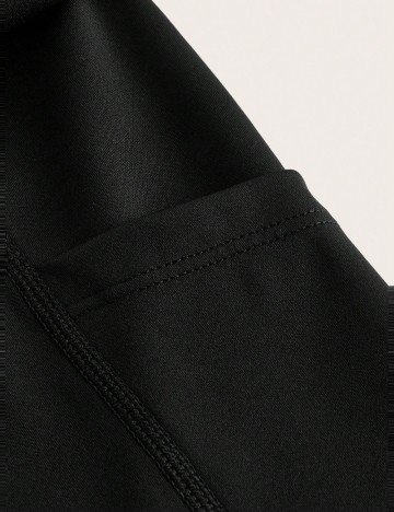 Fustă Pantalon Shein, negru
